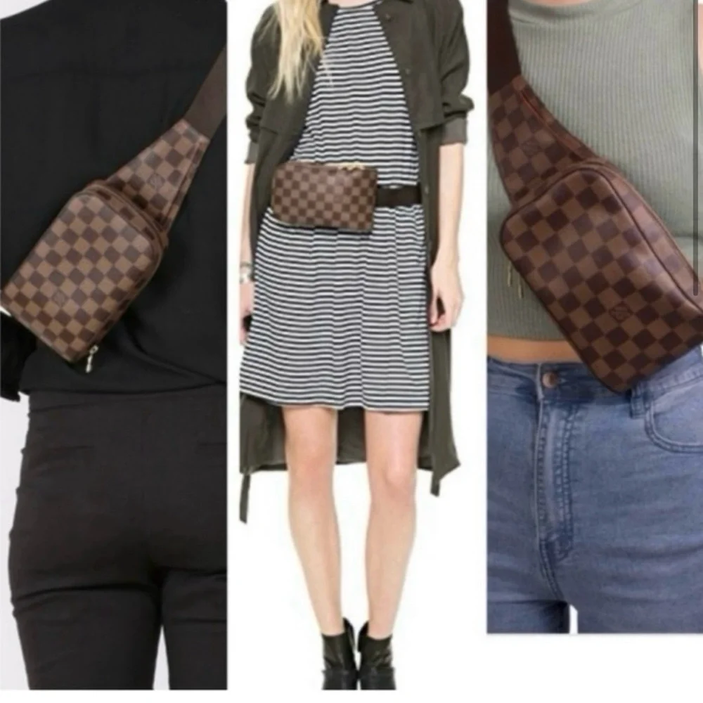 Authentic NEW Louis Vuitton geronimos damier bum bag mini bag crossbody damier - Picture 2 of 14